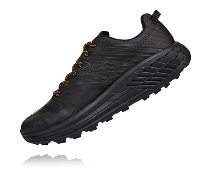 Tenis Hoka One One Trail Hombre Negros - Speedgoat 4 Gore-Tex - GPEB95436